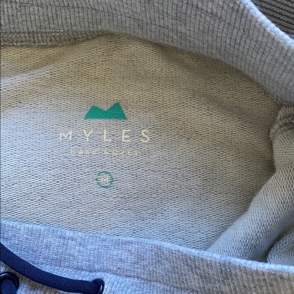 Mens Size M Myles Apparel Grey Sweatpants